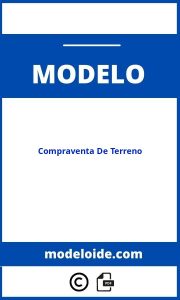 Modelo De Boleto De Compraventa De Terreno Sin Escritura Formato PDF WORD