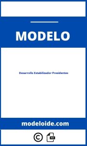 Modelo De Desarrollo Compartido Y Modelo De Desarrollo Acelerado Formato PDF  WORD